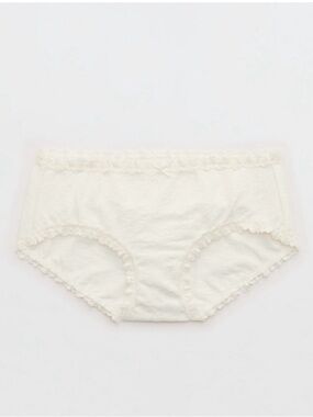 NWT Aerie Superchill Cotton Heart Jacquard Boybrief Panty